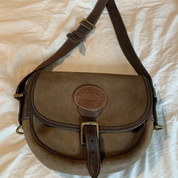 Dooney & Bourke Bags Vintage Dooney Bourke Saddle Crossbody Bag